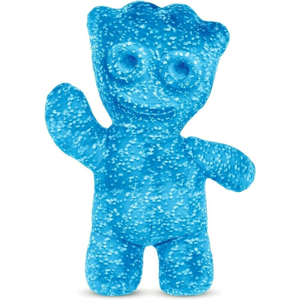 Sour Patch Kids Candy Blue Character Shaped Pillow 16" Plush